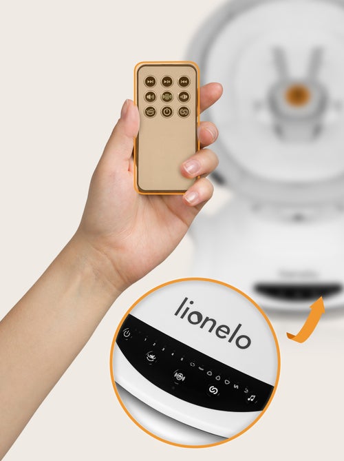 Espreguiçadeira elétrica 360° LIONELO Bella – Leve – 12 melodias – 6 modos – Comando à distância - Kiabi Espreguiçadeira elétrica 360° LIONELO Bella – Leve – 12 melodias – 6 modos – Comando à distância - Kiabi