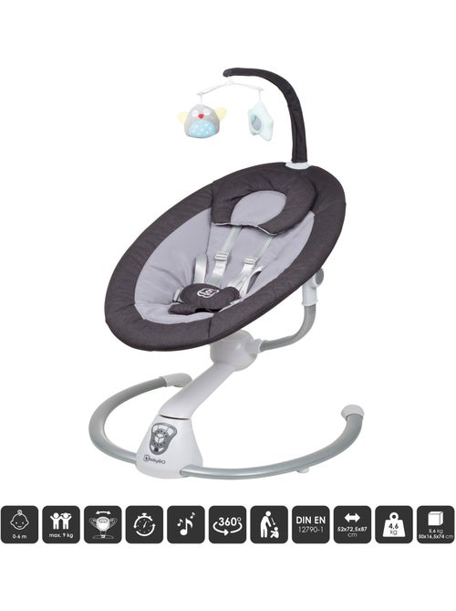 Espreguiçadeira para bebé homey - babygo - Kiabi Espreguiçadeira para bebé homey - babygo - Kiabi