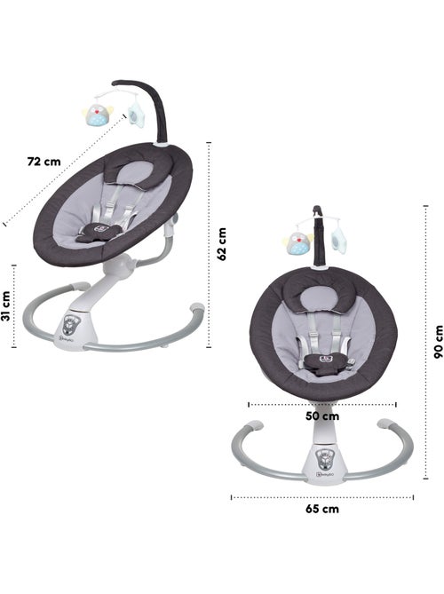 Espreguiçadeira para bebé homey - babygo - Kiabi Espreguiçadeira para bebé homey - babygo - Kiabi