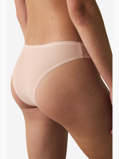 Essentials cueca brasileira de cintura baixa e decote em v penti - Kiabi