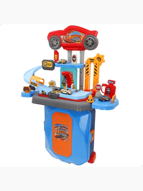 Estacionamento urbano 2 em 1 com 3 carros de metal e estojo portátil (47x24x66 cm) speed & go - Kiabi Estacionamento urbano 2 em 1 com 3 carros de metal e estojo portátil (47x24x66 cm) speed & go - Kiabi