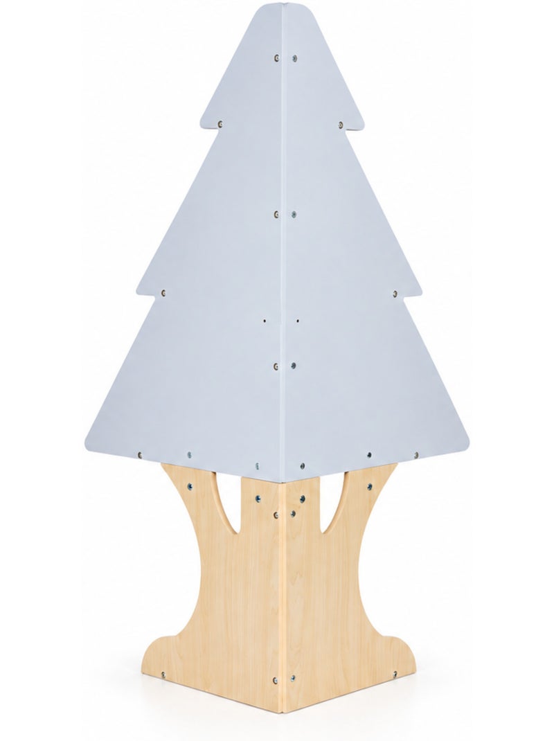 Estante de canto infantil arvore madeira cinzento brinquedos mamabrum Castanho - Kiabi