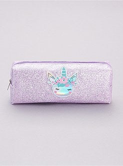 Estojo brilhante 'Unicórnio' - Kiabi