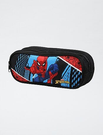 Estojo com compartimento duplo 'Homem Aranha'