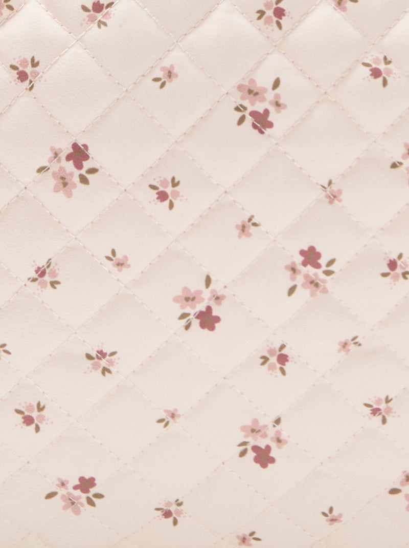Estojo de arrumação acolchoado Rosa - Kiabi