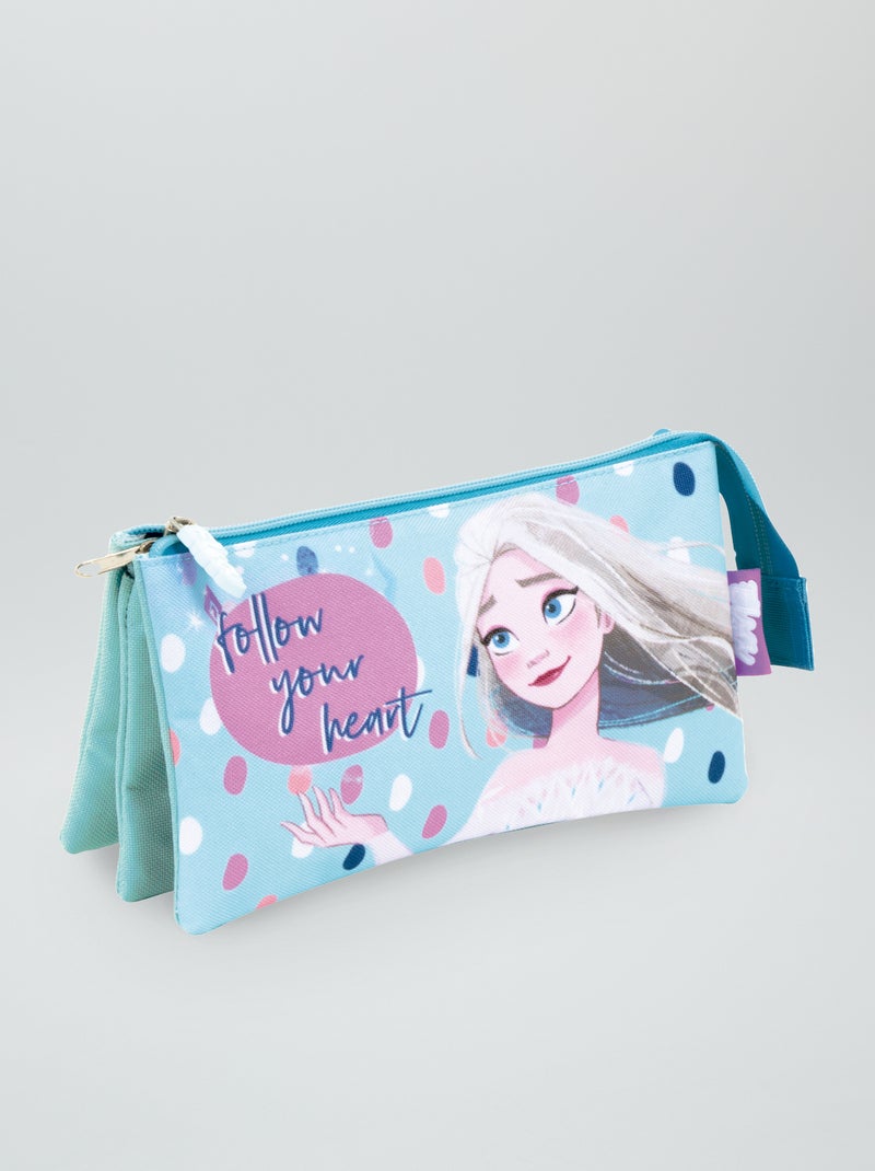 Estojo de lona 'Frozen' Azul - Kiabi