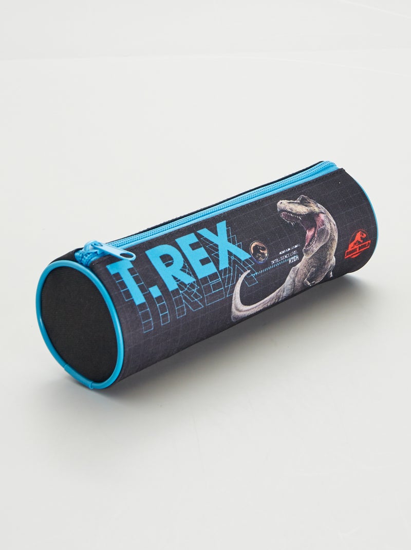 Estojo de lona 'T-Rex' Preto - Kiabi