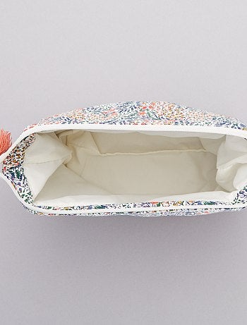 Estojo de toilette às flores - Kiabi