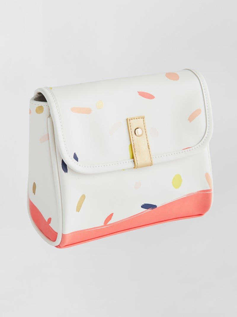 Estojo de toilette Branco/ Rosa - Kiabi