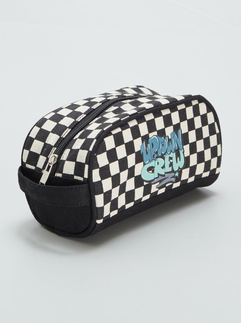 Estojo de toilette estampado PRETO - Kiabi
