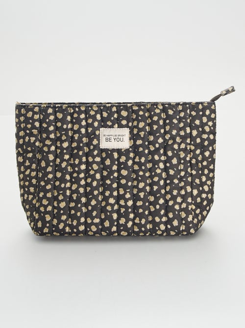 Estojo de toilette 'leopardo' - Kiabi