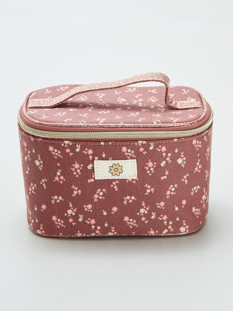 Estojo de toilette pequeno ROSA - Kiabi