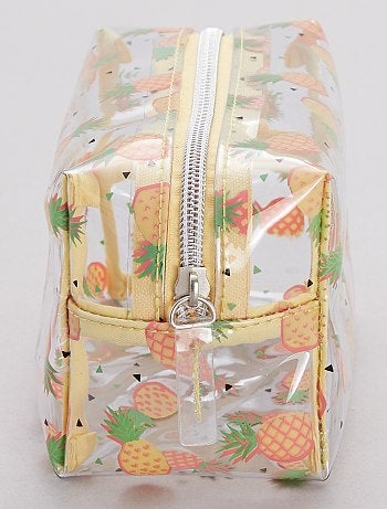 Estojo de toilette transparente com motivo 'melancia' - Kiabi