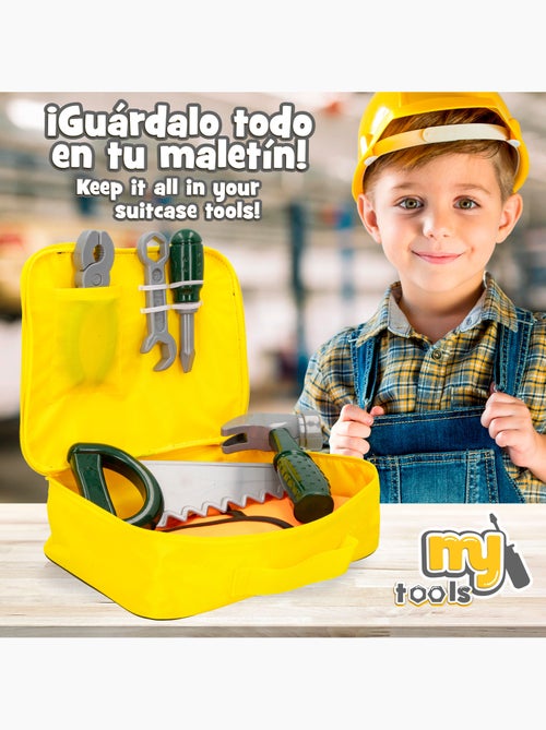 Estojo de trabalho c/colete e ferramentas 7 peças my tools - Kiabi