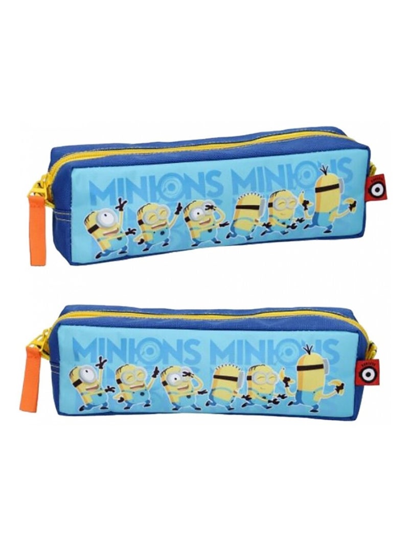 Estojo Escolar LICENCE Minions Multicolorido - Kiabi