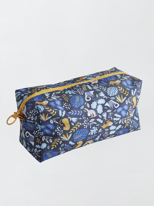 Estojo quadrado com estampado de fantasia - Kiabi
