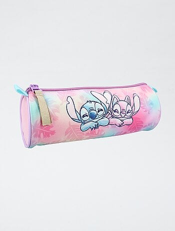Estojo redondo com estampado 'Stitch'