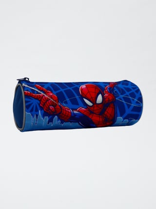 Estojo redondo 'Homem-Aranha'