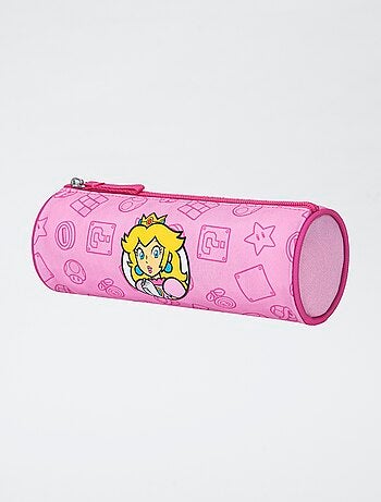 Estojo redondo 'Peach' 'Super-Mário' -