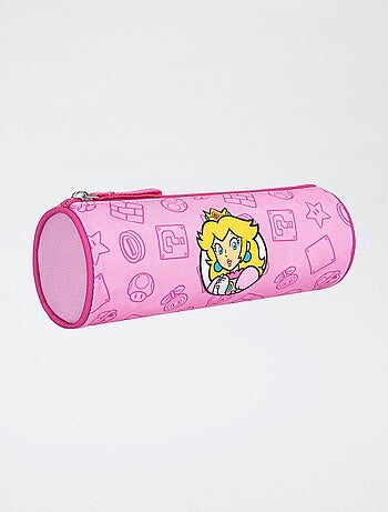Estojo redondo 'Peach' 'Super-Mário' -