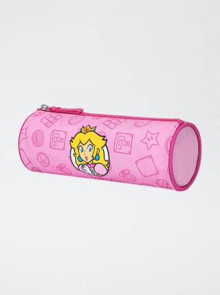 Estojo redondo 'Peach' 'Super-Mário'  -