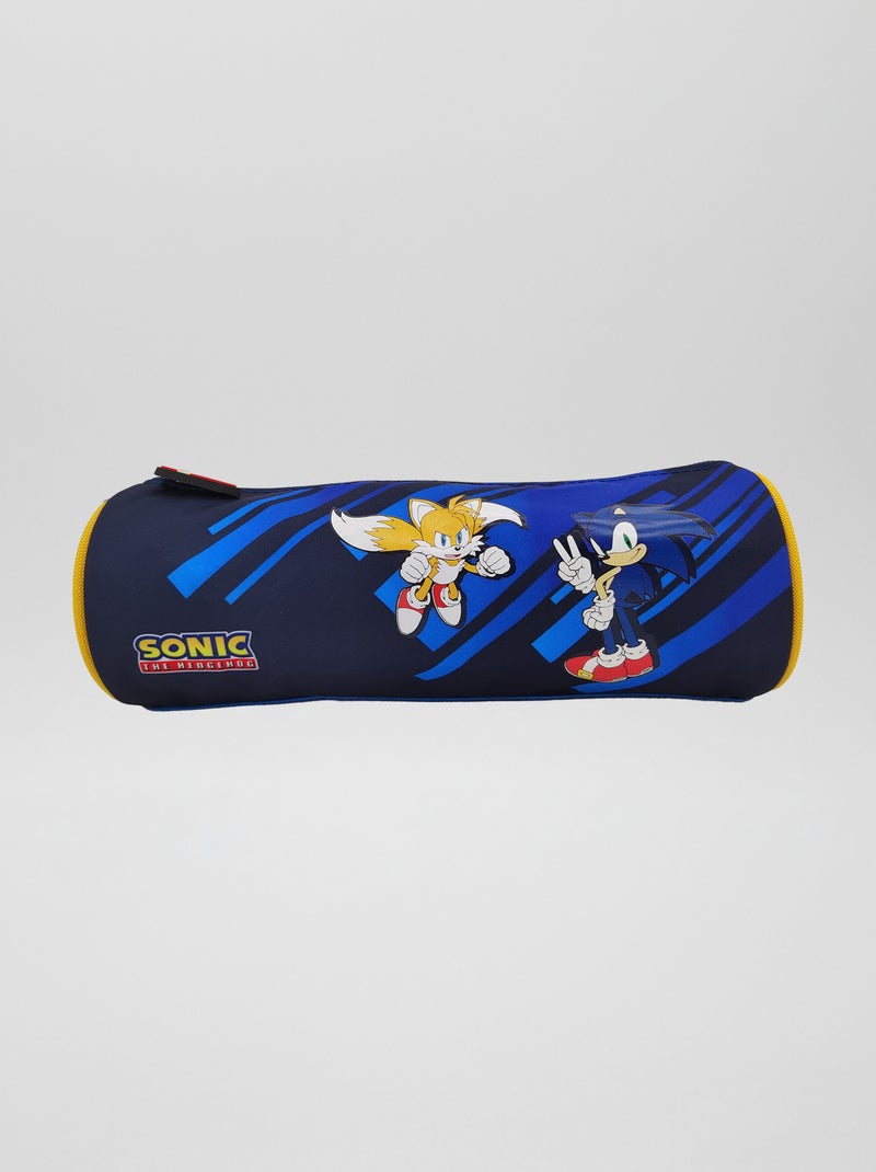 Estojo redondo 'Sonic' Azul - Kiabi