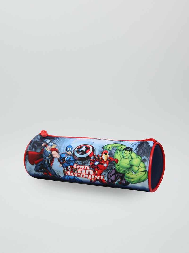 Estojo 'Vingadores' de lona Vermelho - Kiabi