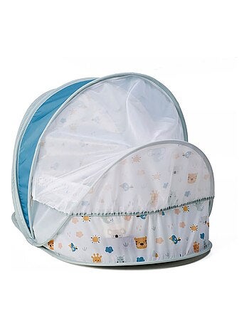 Eurekakids - cama de viagem dobrável para bebé com rede mosquiteira - dos 0 aos 6 anos