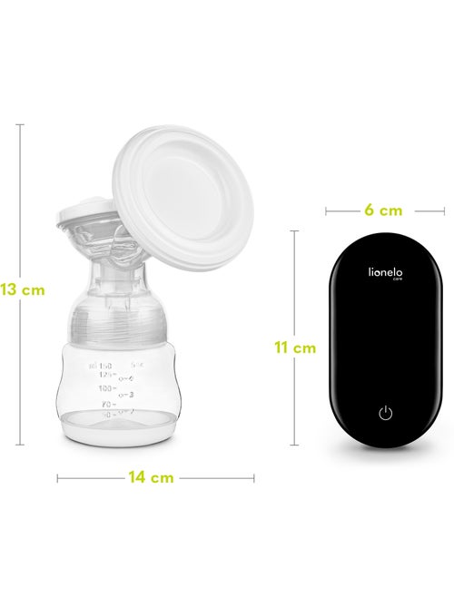 Extrator de leite elétrico LIONELO Fidi Go – 150 ml – Ecrã de fácil leitura – Acessórios incluídos - Kiabi Extrator de leite elétrico LIONELO Fidi Go – 150 ml – Ecrã de fácil leitura – Acessórios incluídos - Kiabi