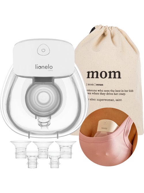Extrator de leite mãos livres LIONELO Fidi Free Lumi - Lâmpada - 80ml - 6 Tamanhos - 3h sem fios - Kiabi Extrator de leite mãos livres LIONELO Fidi Free Lumi - Lâmpada - 80ml - 6 Tamanhos - 3h sem fios - Kiabi