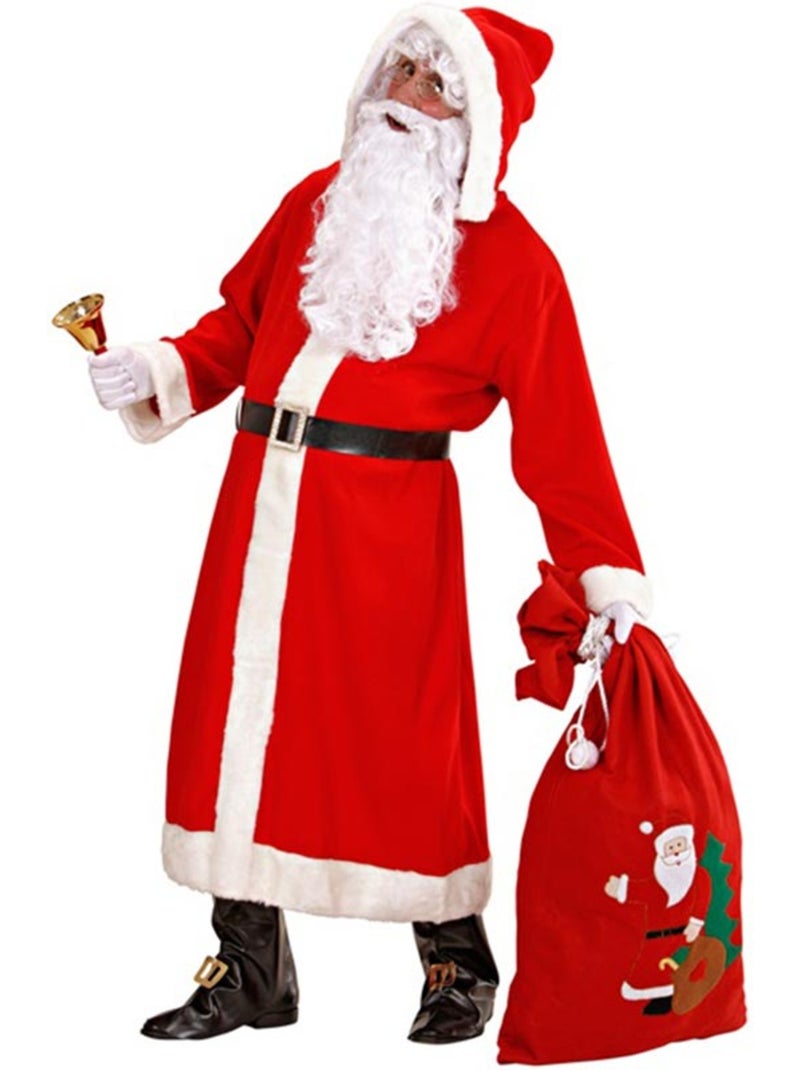 Fantasia clássica de Papai Noel super luxuosa Multicolorido - Kiabi