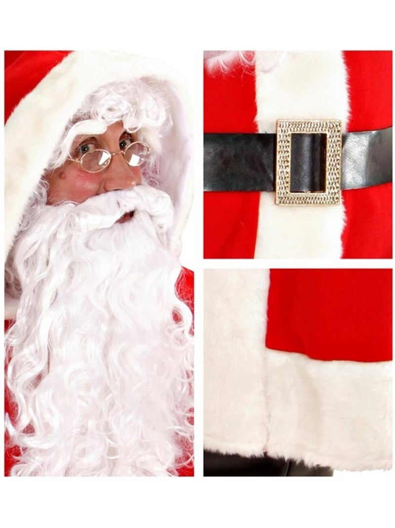 Fantasia clássica de Papai Noel super luxuosa Multicolorido - Kiabi