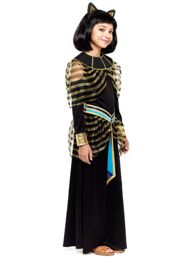 Fantasia da Deusa Egípcia Bastet Multicolorido - Kiabi