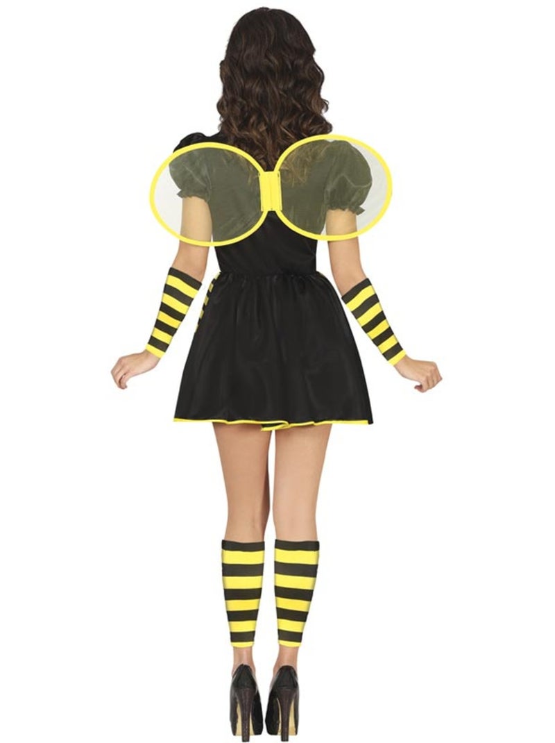 Fantasia de Abelha Chique Preto Amarelo - Kiabi