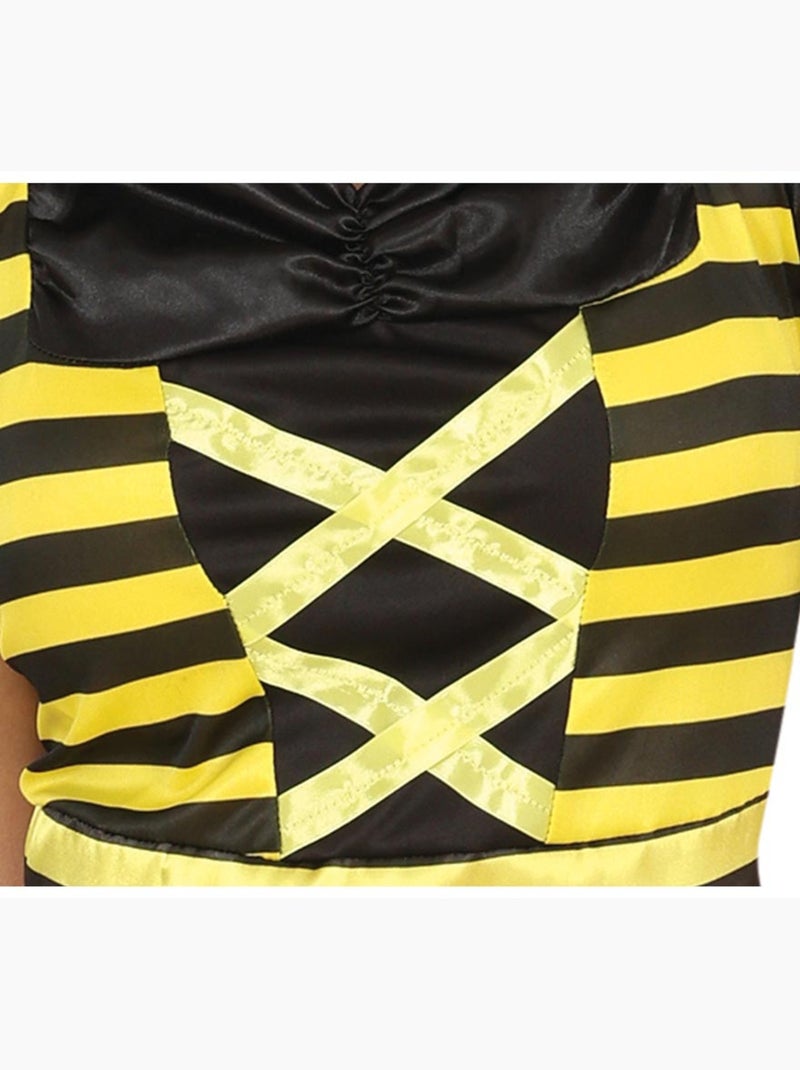 Fantasia de Abelha Chique Preto Amarelo - Kiabi