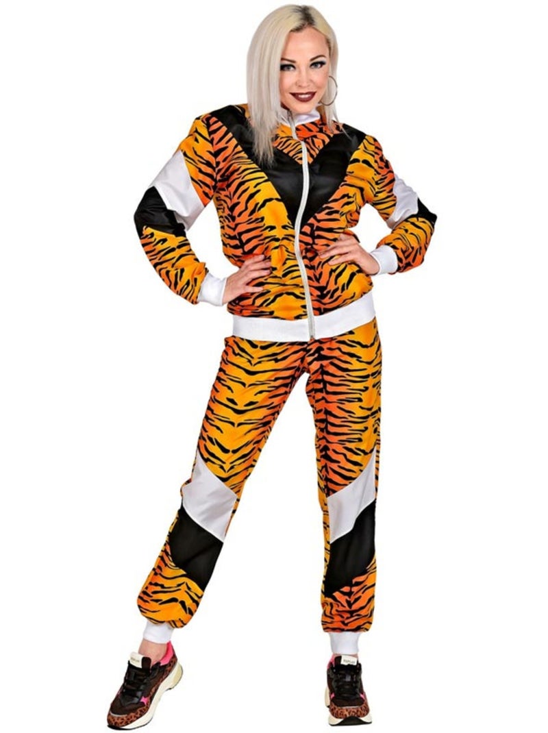 Fantasia de agasalho de tigre neon dos anos 80 Multicolorido - Kiabi