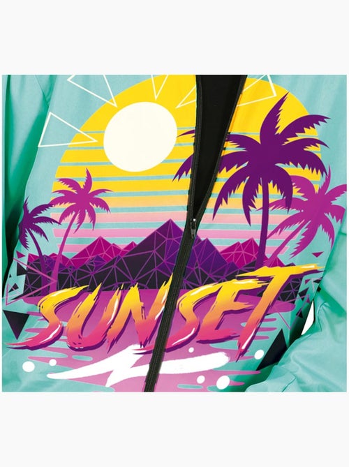 Fantasia de agasalho Sunset dos anos 80 - Kiabi