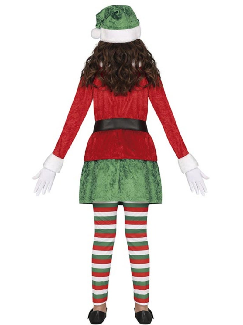Fantasia de ajudante de elfo do Papai Noel com chapéu Multicolorido - Kiabi