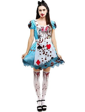 Fantasia de Alice Zumbi - Vestido Clássico