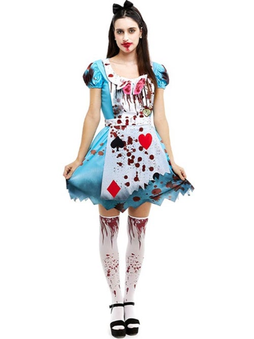 Fantasia de Alice Zumbi - Vestido Clássico - Kiabi