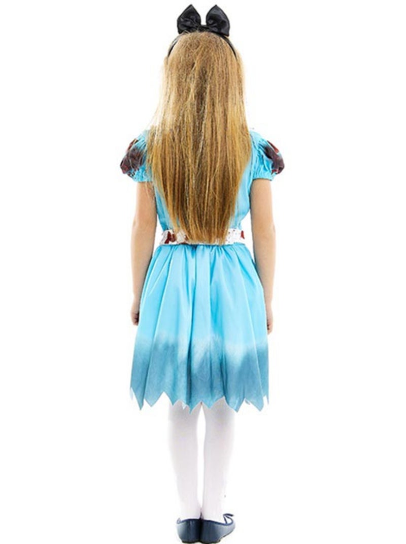 Fantasia de Alice Zumbi - Vestido Clássico Multicolorido - Kiabi