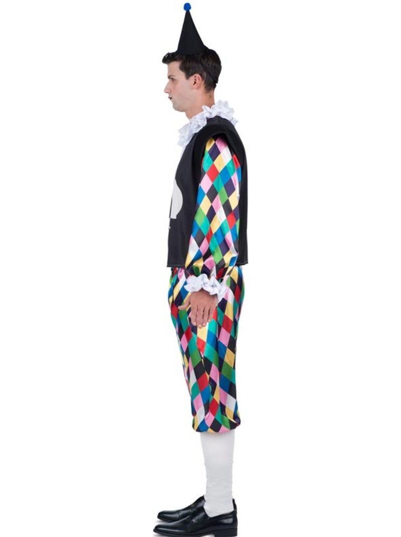 Fantasia de Arlequim Multicolorido - Kiabi
