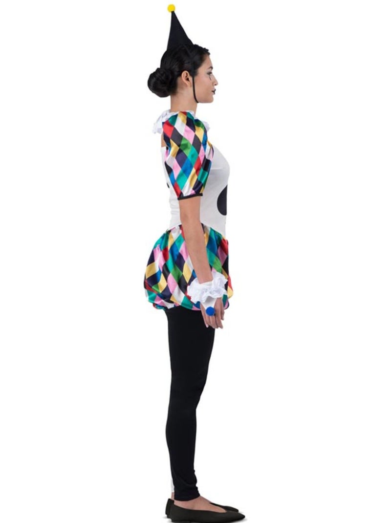 Fantasia de Arlequim Multicolorido - Kiabi