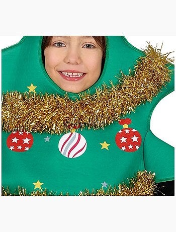 Fantasia de árvore de Natal decorada com uma estrela