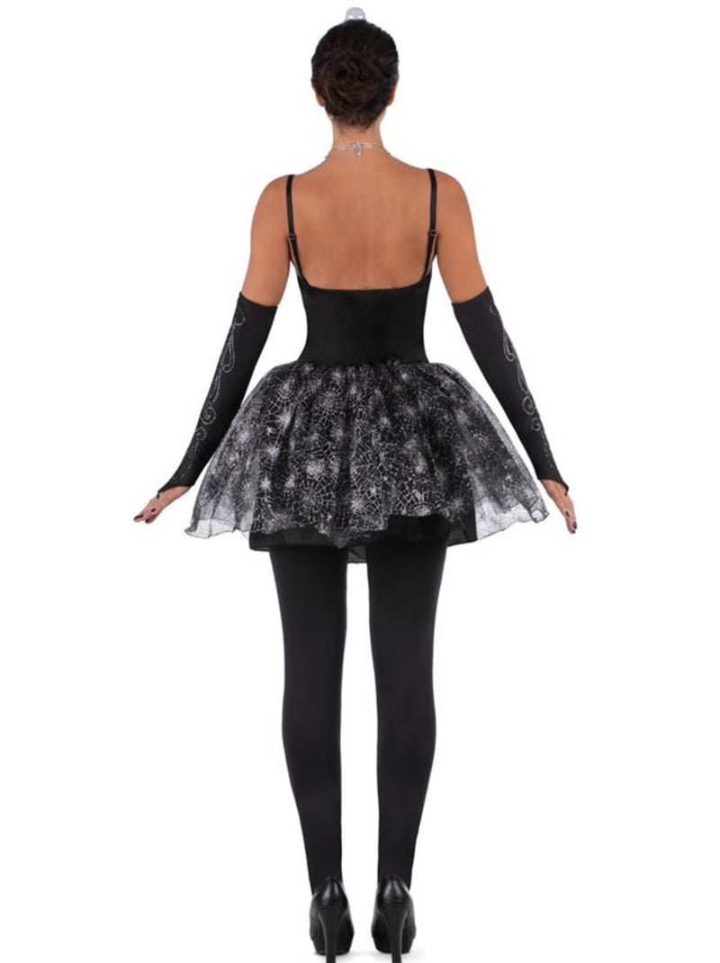 Fantasia de Bailarina Esqueleto com Tiara Multicolorido - Kiabi