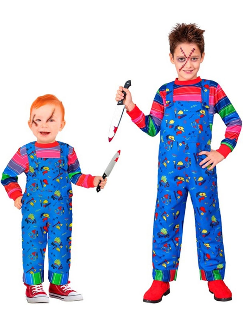 Fantasia de Boneco Chucky Multicolorido - Kiabi
