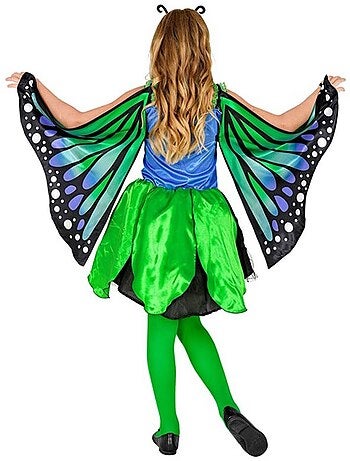 Fantasia de borboleta com asas