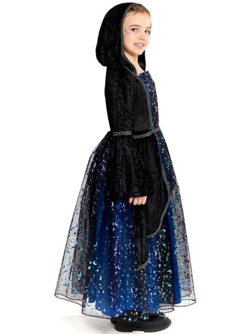 Fantasia de bruxa com estrelas Multicolorido - Kiabi