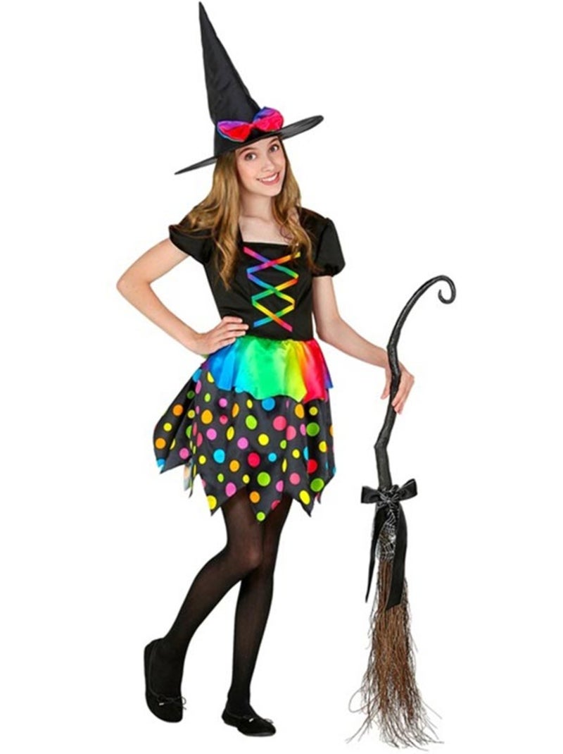 Fantasia de Bruxinha Multicolorido - Kiabi