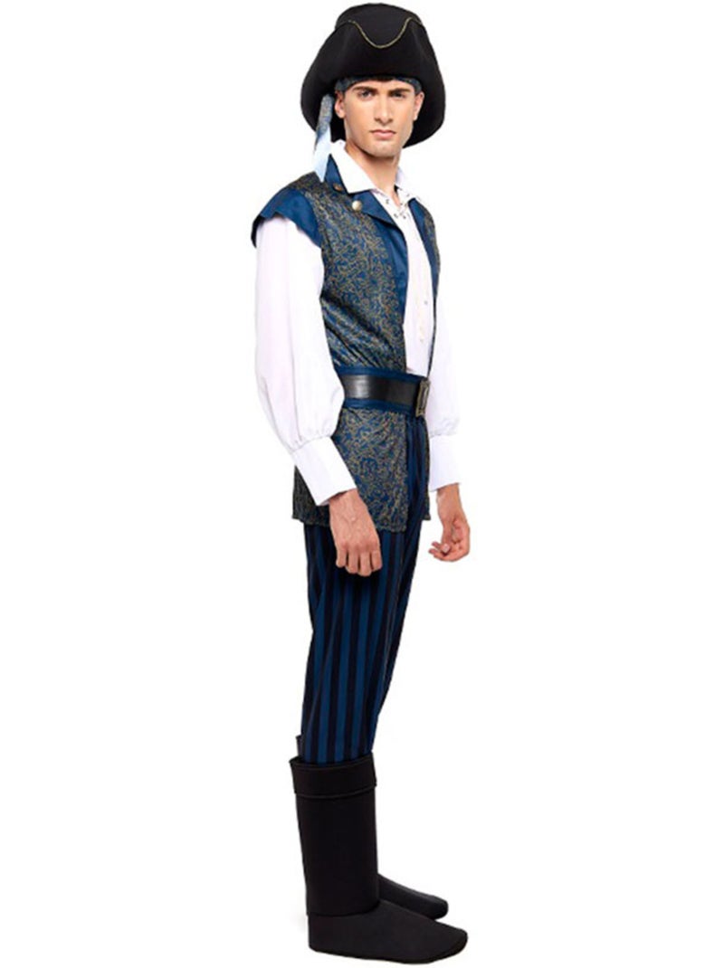 Fantasia de Capitão Pirata Multicolorido - Kiabi
